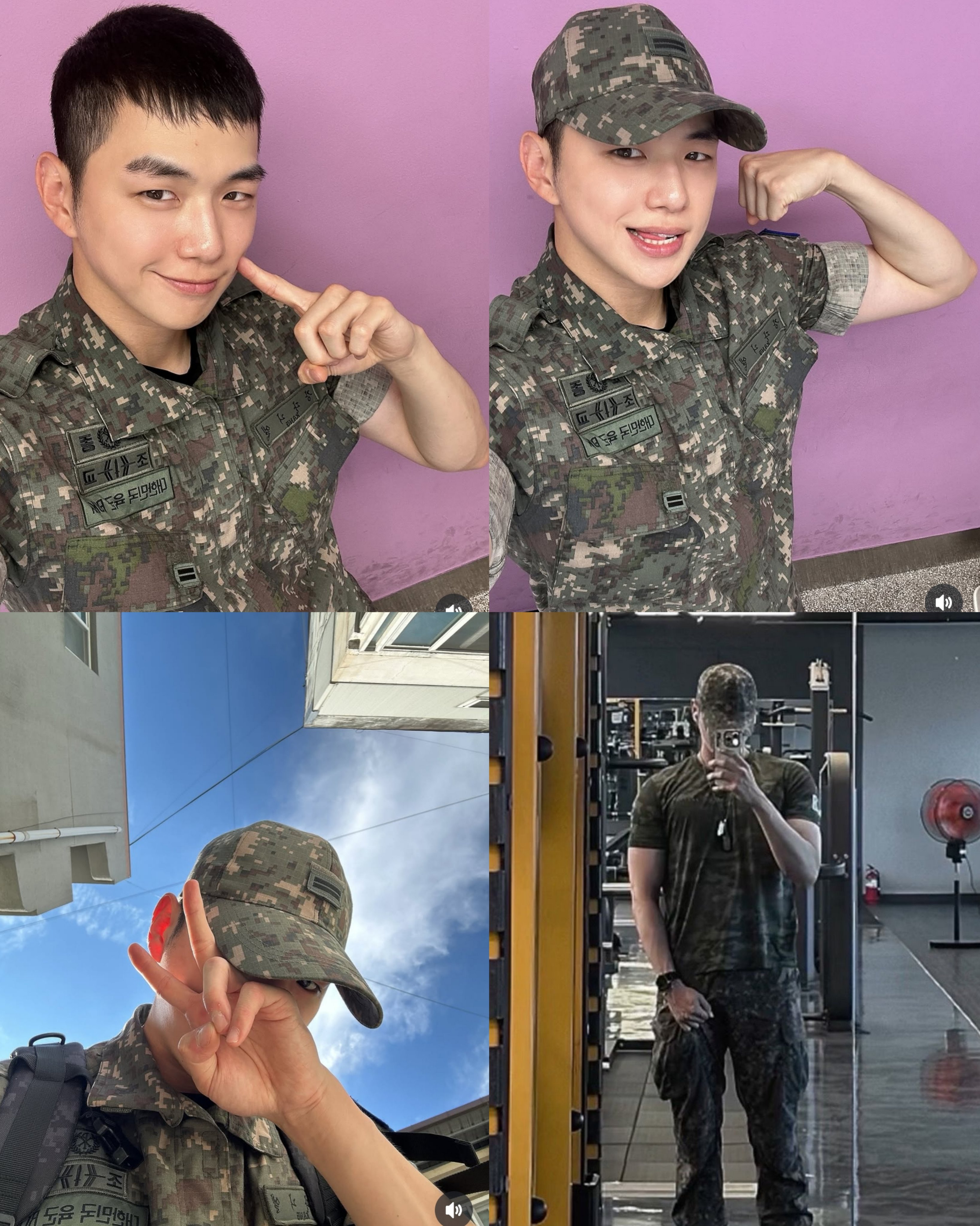 Kang Daniel Posts New Military Photos as His Bulked-Up Physique Draws Attention