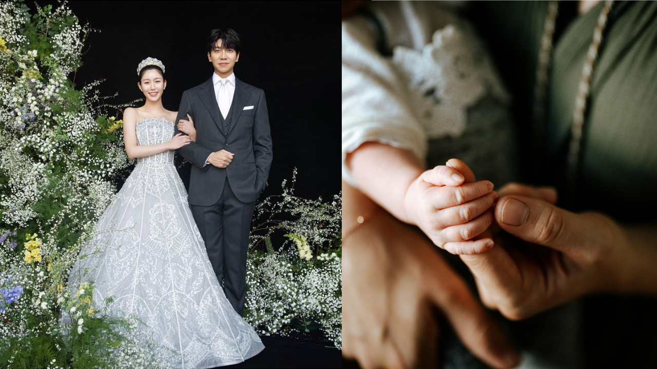 Lee Seung Gi and Lee Da In Welcome Second Child After 3 Years of Marriage