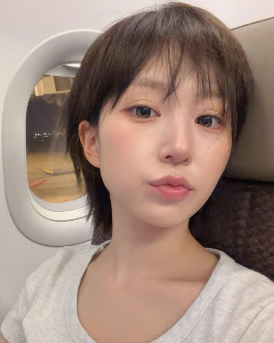 NMIXX's Haewon Debuts Chic Short Hair, Sending Fans into a Frenzy