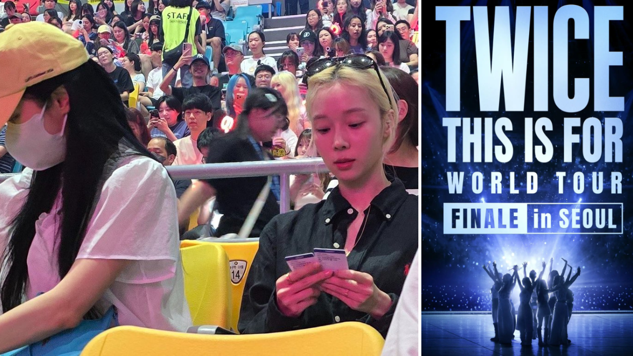 aespa's Winter and Red Velvet's Irene Attend TWICE's 'THIS IS FOR' World Tour Finale in Seoul