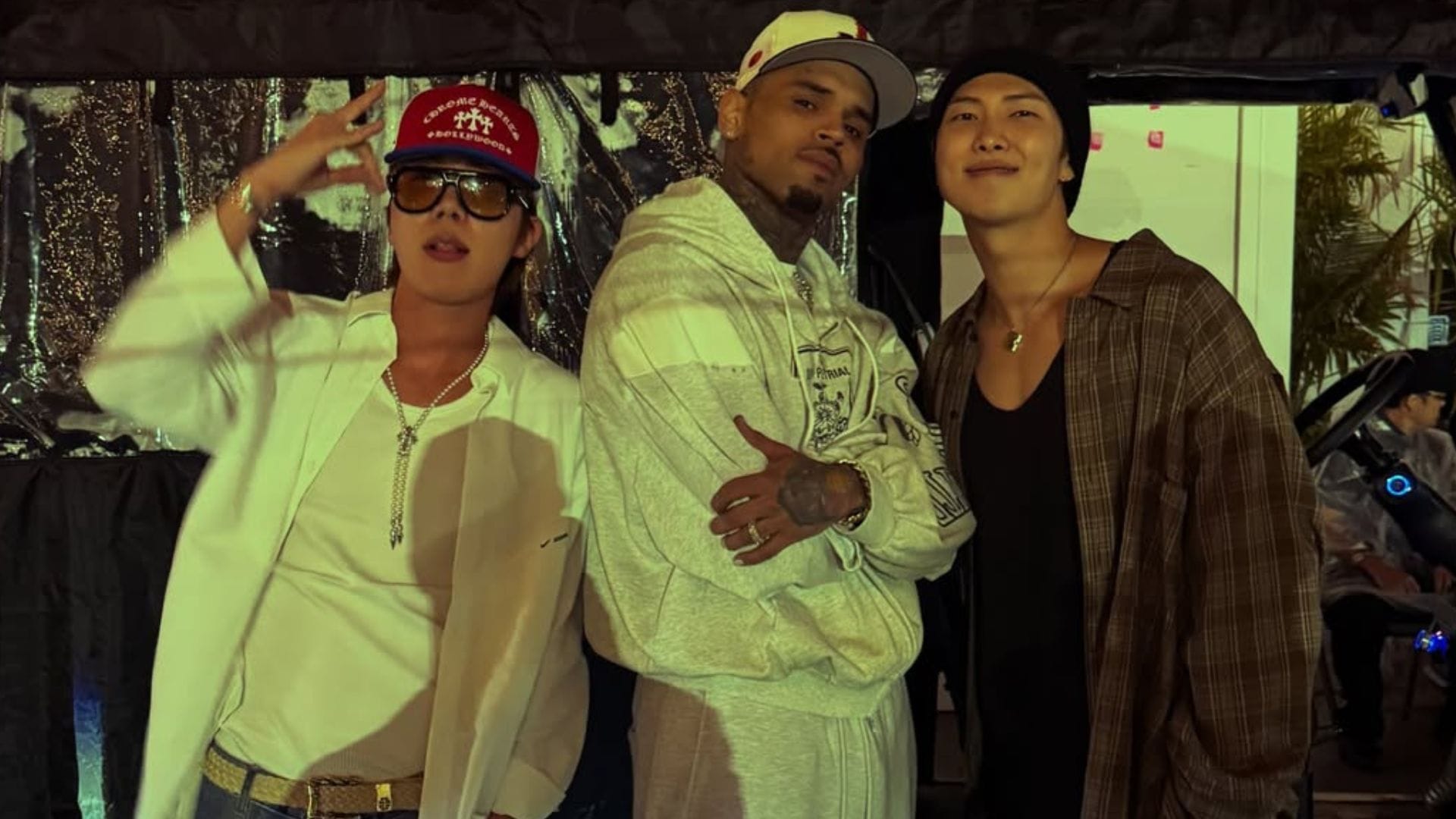 BTS’ RM and J-Hope Face Criticism After Chris Brown Concert Appearance